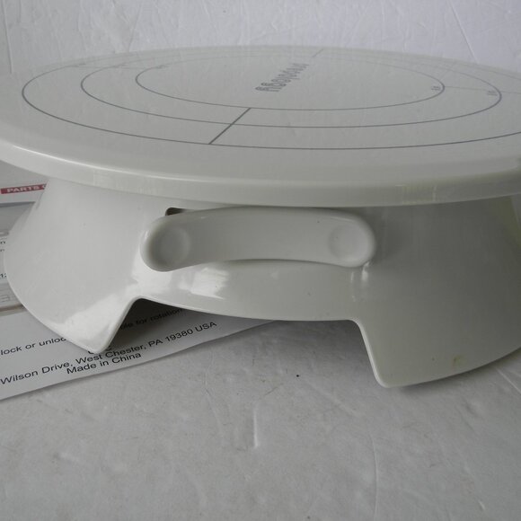 NEW Prepology Rotating Cake Stand EGGSHELL - Picture 2 of 2
